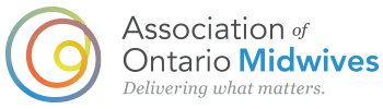 Ontario midwives logo colour